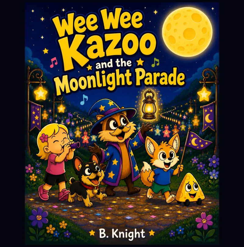 Cover of Wee Wee Kazoo and the Moonlight Parade