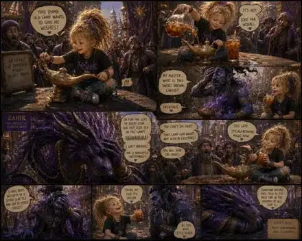 Zayhir storyboard page