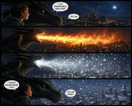 Zayhir storyboard page